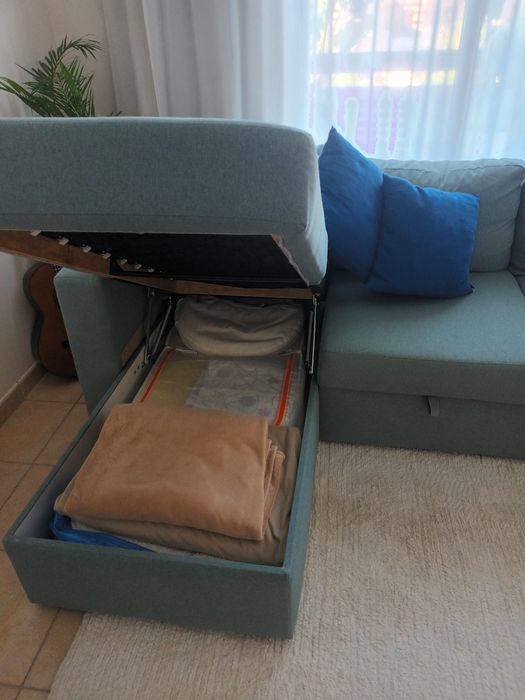 Sofá cama IKEA azul