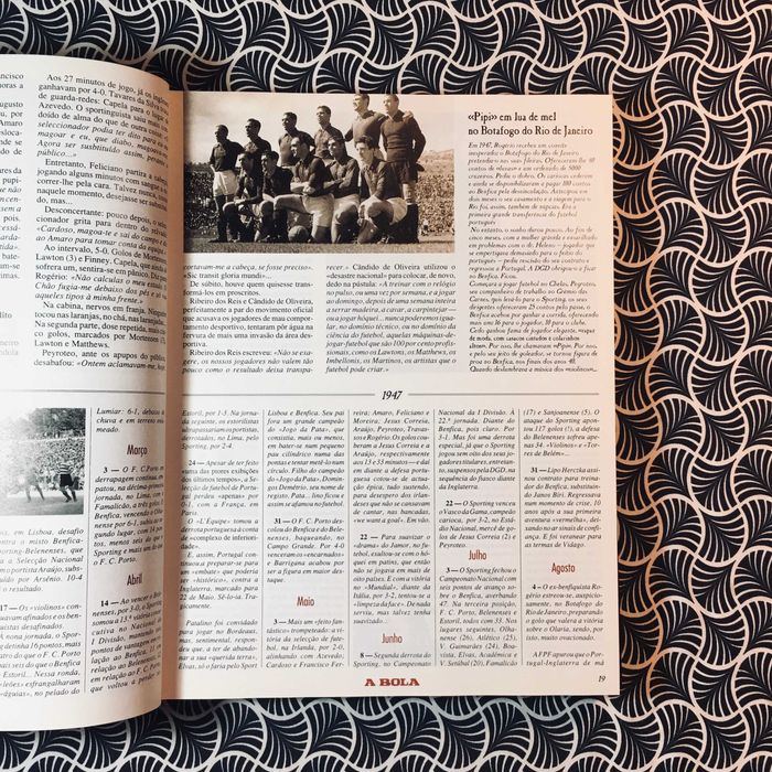 História de 50 Anos do Desporto Português