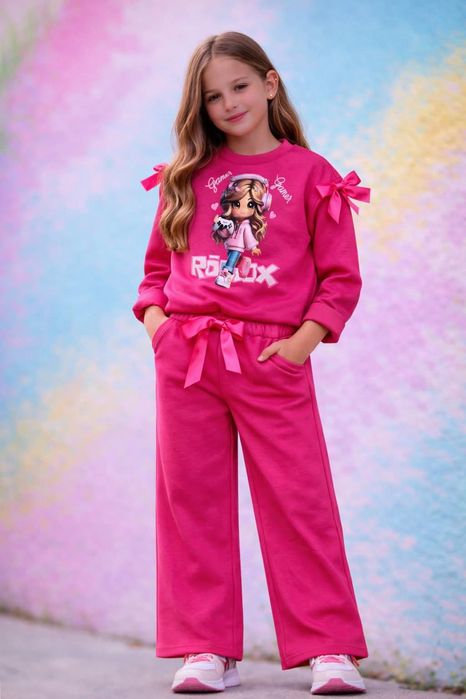 Komplet Roblox Fuksja Masełko 110 116