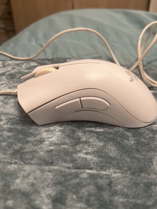 Rato Gaming RAZER Deathadder (6400 dpi - Branco)
