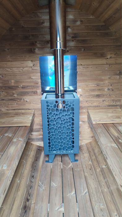 Nowa sauna ogrodowa