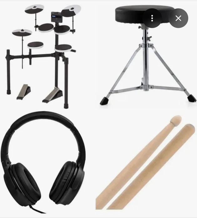 Bateria eletrónica roland TD-02 mais acessórios (novo)