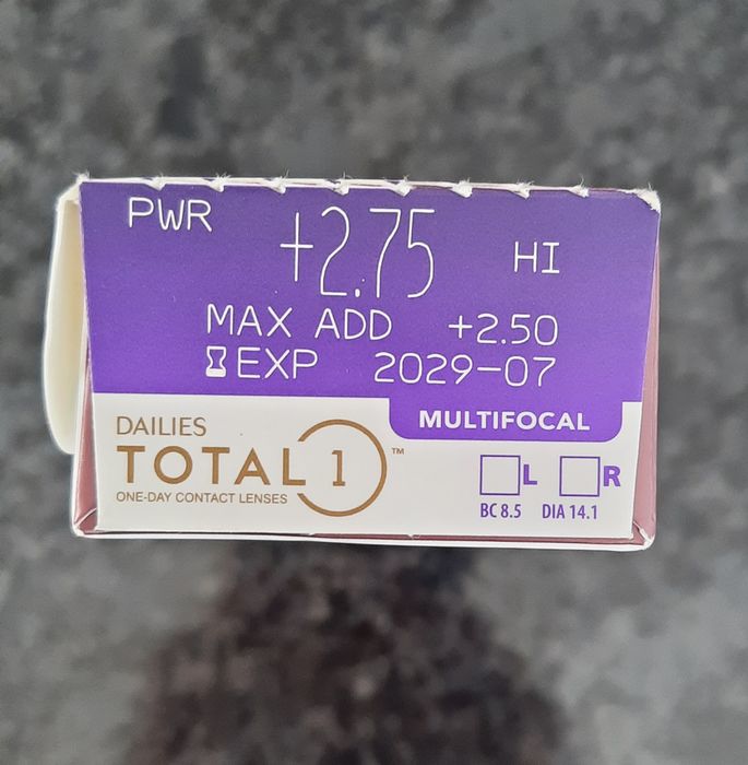 Total 1 Dailies Multifocal soczewki jednodniowe