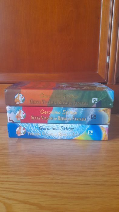 Conjunto livros Geronimo Stilton no Reino da Fantasia