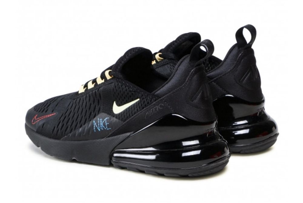Buty NIKE Air Max 270 GS DN Black/Lime Ice/Bright Crimson rozm. 39