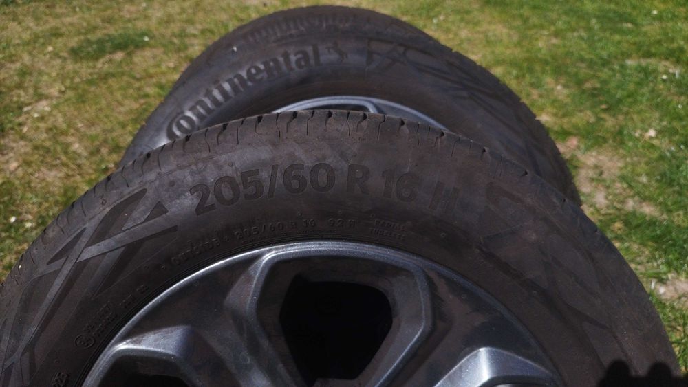 Felgi z oponami Continental 205/60 R16 H EcoContact 6