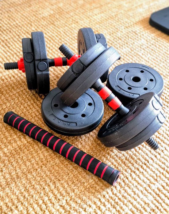 Kit de halteres 11,5kg cada