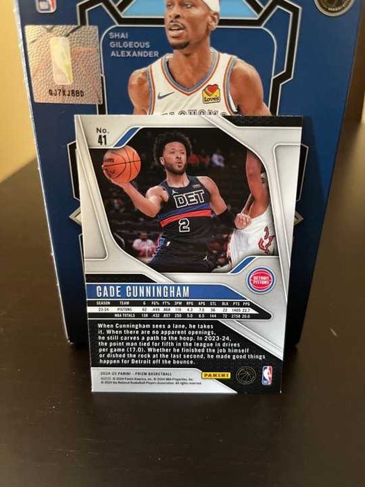 Cade Cunningham #41 Prizm NBA 2024-25 Detroit Pistons Pack Fresh