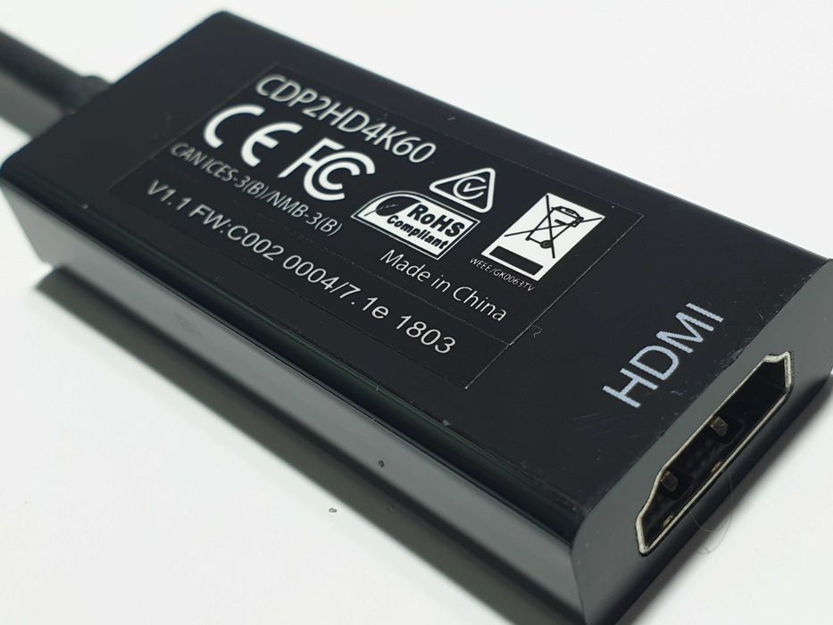 адаптер USB C to HDMI   4K 60Hz StarTech iOS Windows Android