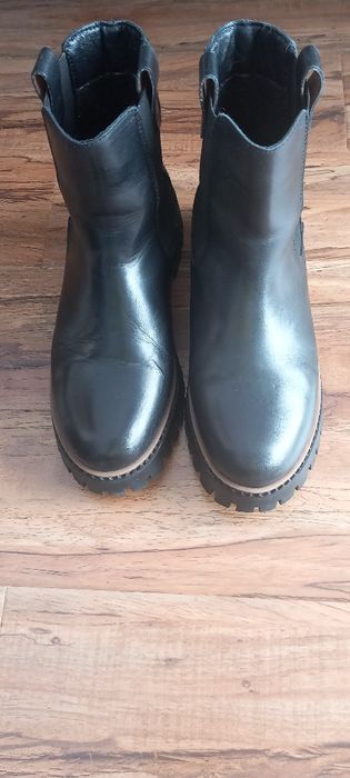 Botki skórzane Lasocki 38