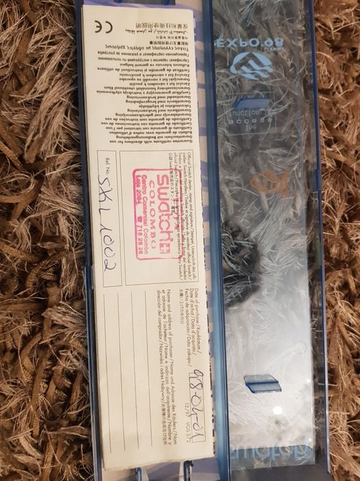 Vendo swatch expo 98