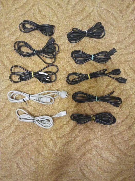 Кабель питания для ПК/монитора/принтера/ИБП 1,8 метра