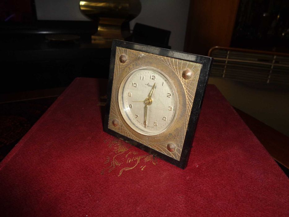 Despertador Mauthe - Alemão - A Funcionar