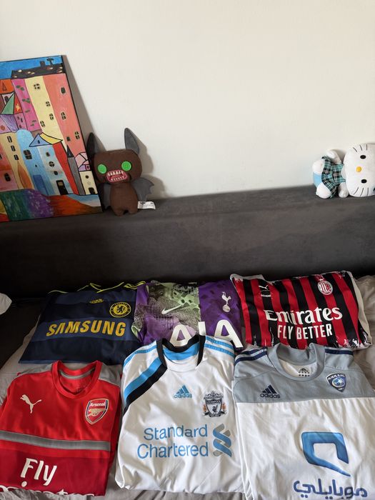 Koszulki piłkarskie nike adidas puma