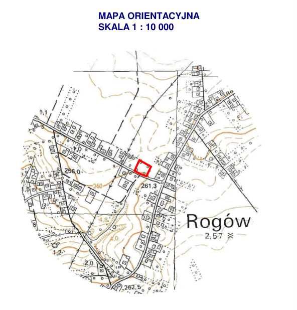 Rogów – działka 997 m² pod zabudowę jednorodzinną