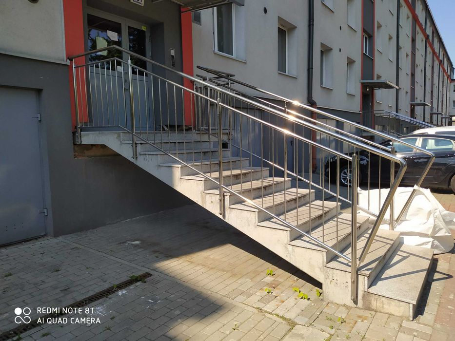 Balustrada nierdzewna