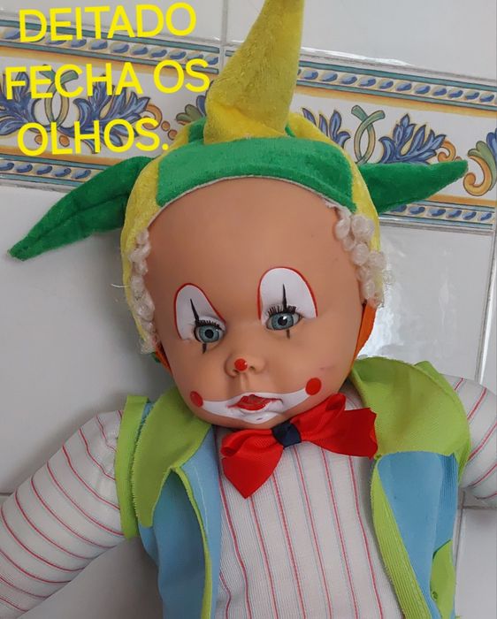 BONECO ANOS 90, COLEÇÃO OU CRIANÇA BRINCAR.Quarto,Casa,Sala,Infantário