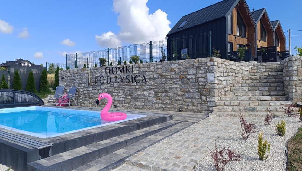 Domki Pod Łysicą- Basen, Jacuzzi, Sauna
