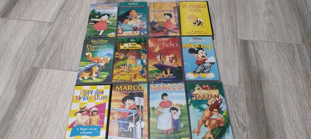 Lote cassetes VHS