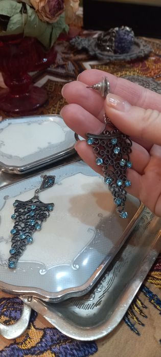 ВИНТАЖНЫЕ Коктельные серьги