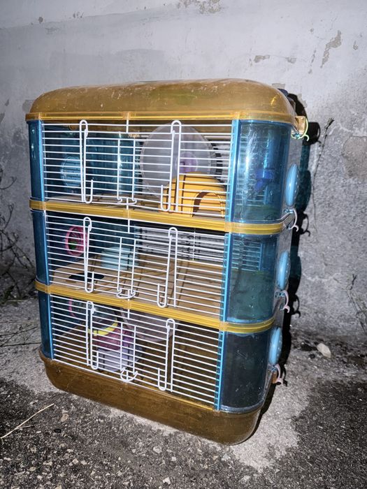 Gaiola hamster 3andares