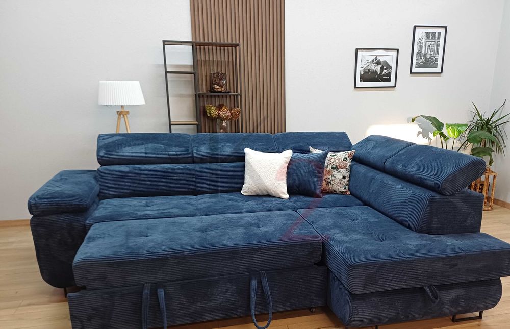 Narożnik Arteon  POD WYMIAR Bonell Rogówka Kanapa Sofa  USB+GRATIS