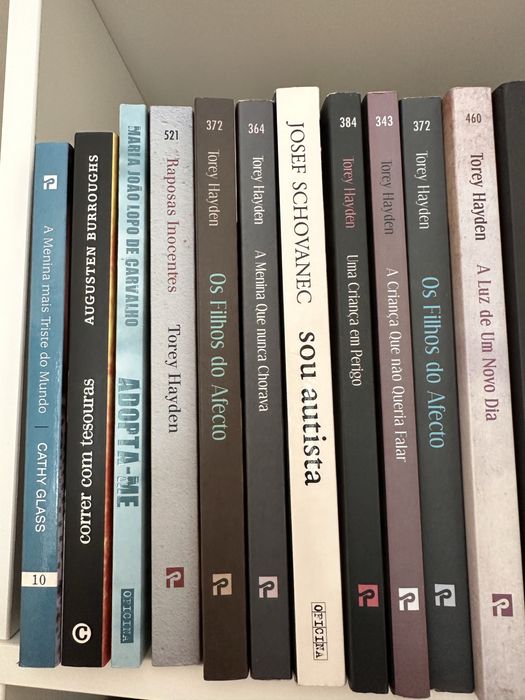 Livros sobre autismo, necessidades especiais, psicologas
