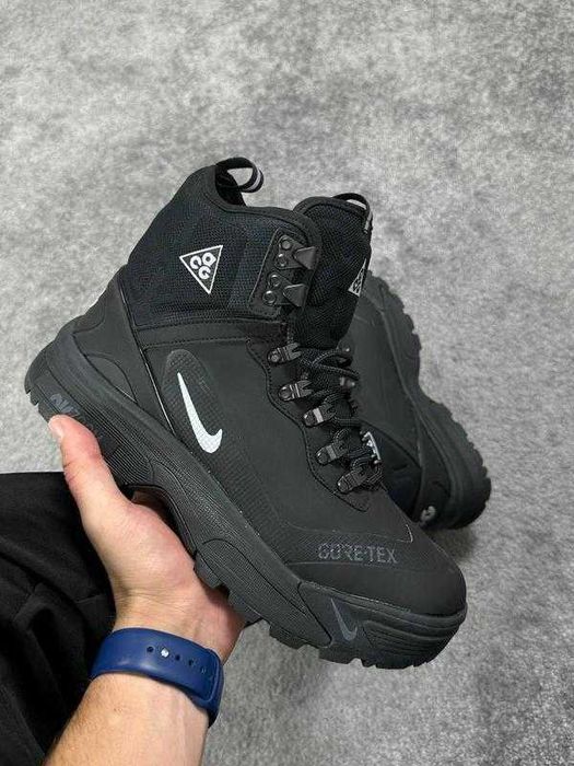 !БЕЗ Передплат! Черевики Nike ACG Air Zoom Gaiadome 'Black / White' (Gore-Tex)