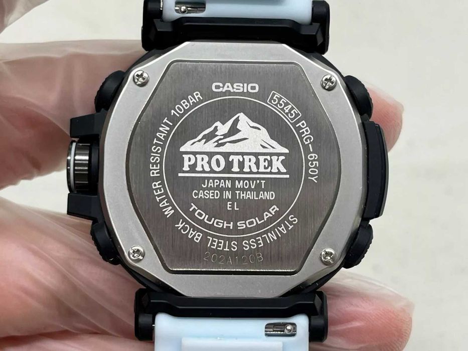 Туристические часы Casio Protrek PRG-650 с компасом, высотомер