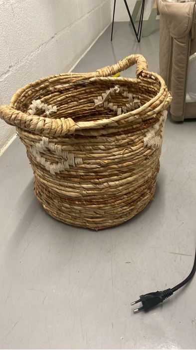 Cesto palha zara home