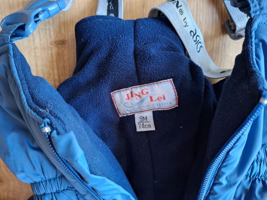 Spodnie zimowe narciarskie na sanki na narty na spacer roz. 74 Kraków