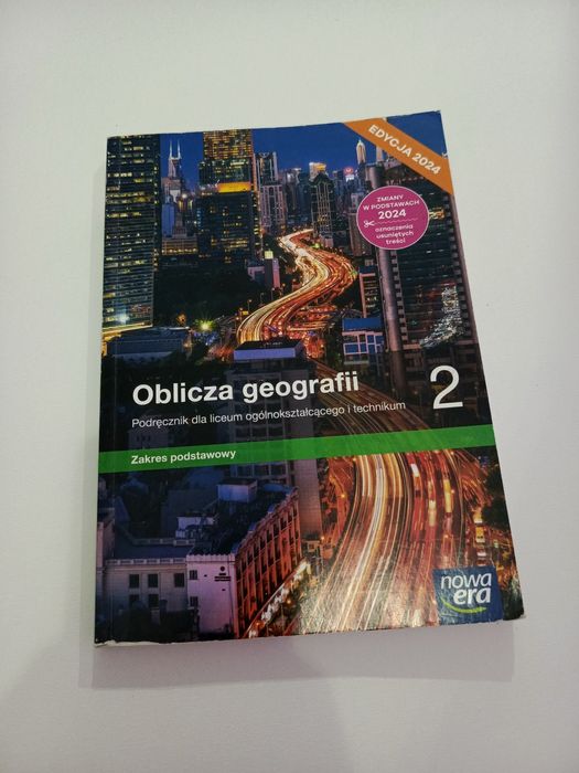 Podręcznik do geografii Oblicza geografii 2