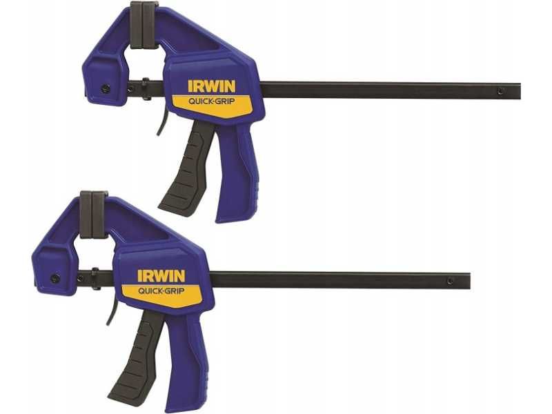 Ścisk stolarski 150mm QUICK GRIP 2szt szybkozaciskowy jednoręczny