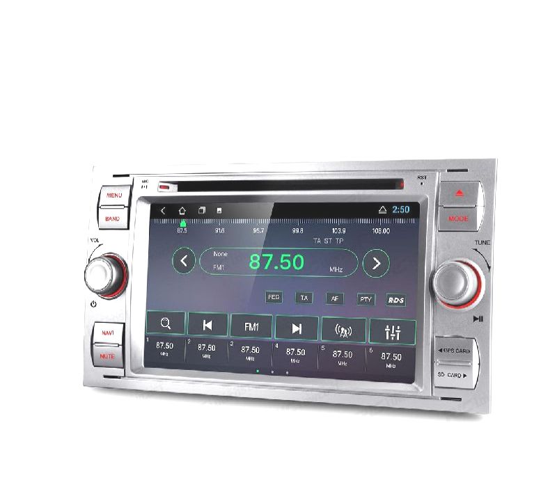 AUTO RADIO GPS ANDROID 12 PARA FORD FOCUS C-MAX FIESTA GALAXY KUGA MONDEO S-MAX TRANSIT
