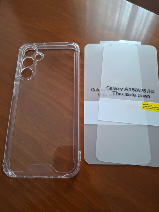 Capa e pelicula de A25 5G - Samsung Novo