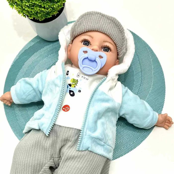 Пупс  Мій малюк м'яконабивний укр мова 42см 3 види (M 5919 I UA)