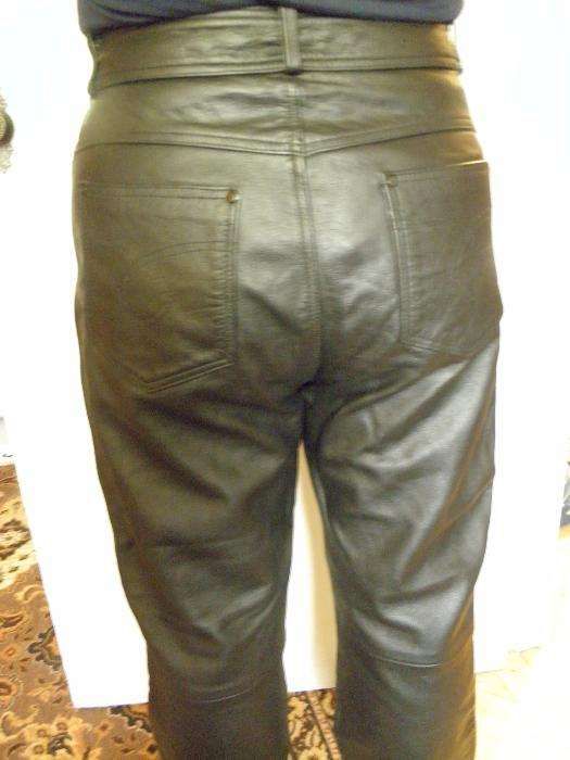 Мотоштаны мужские кожаные Route 69 США
