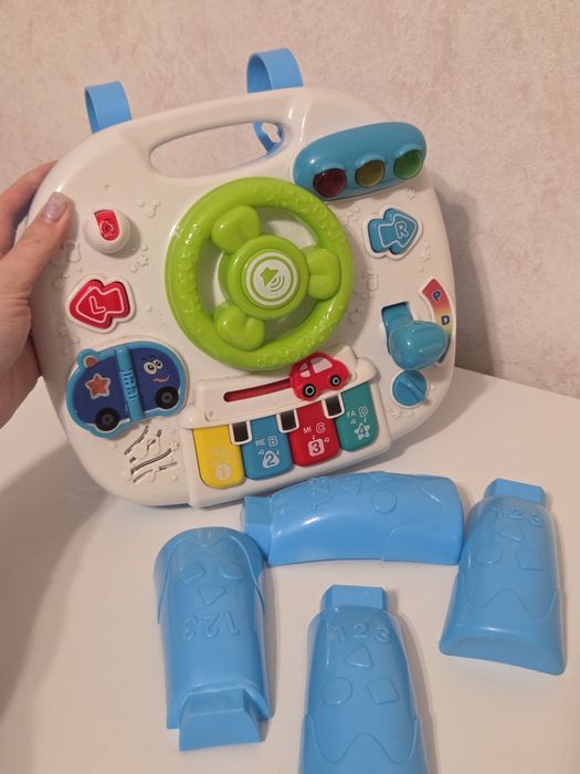 Дитячий музичний столик-трансформер