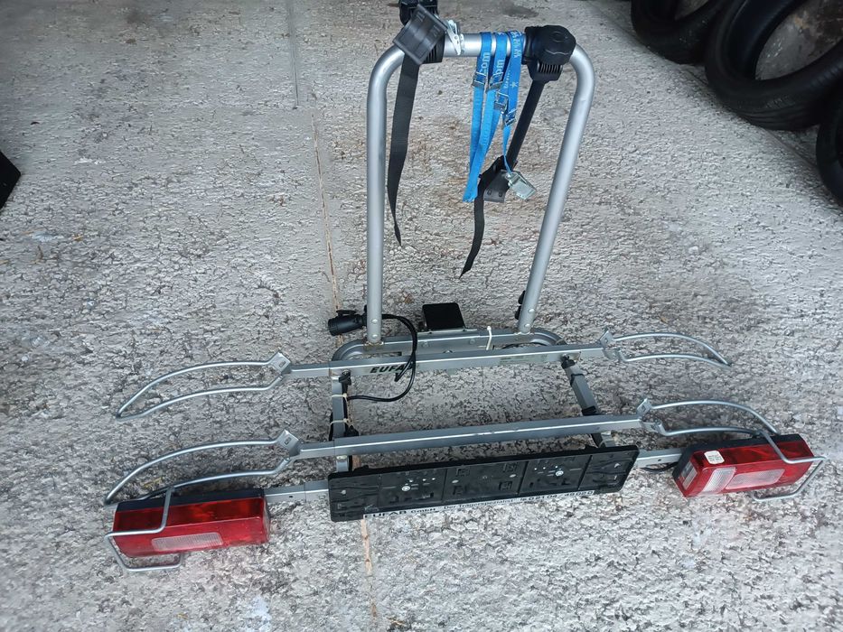 Bagażnik rowerowy na hak, kompletny z instalacją elektryczną!!