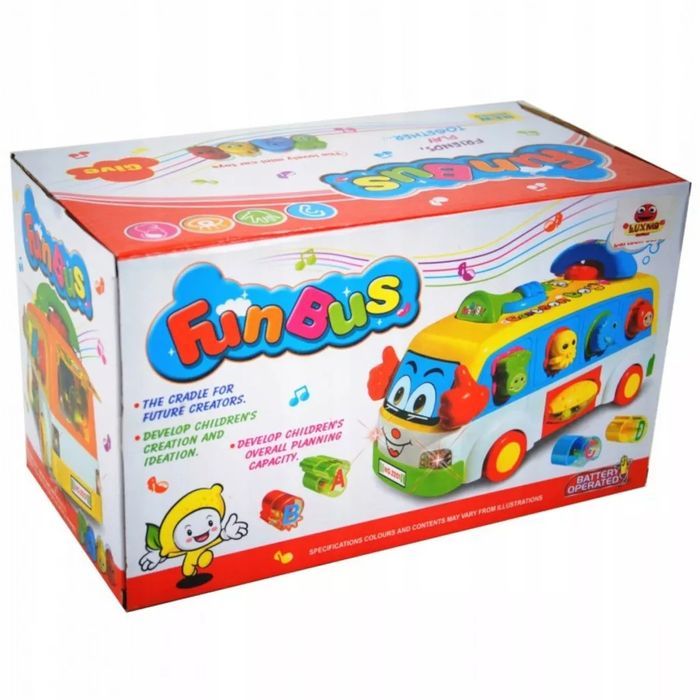 Interaktywny Autobusik Z Telefonem Klocki 2201Ż