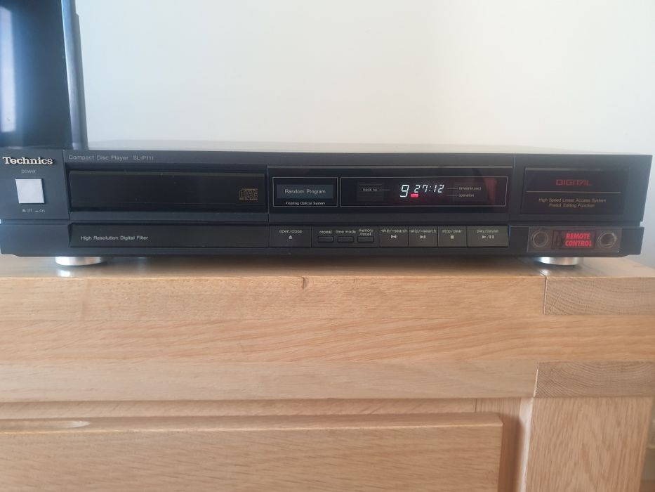 Odtwarzacz cd technics sl p 111 sterowany pilotem rzadka wersja