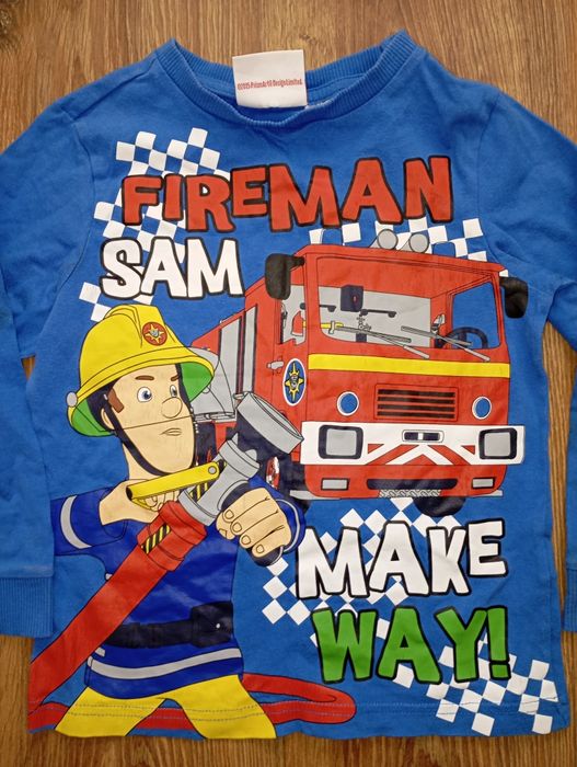 Koszulka chłopięca Strażak Sam roz.110-116