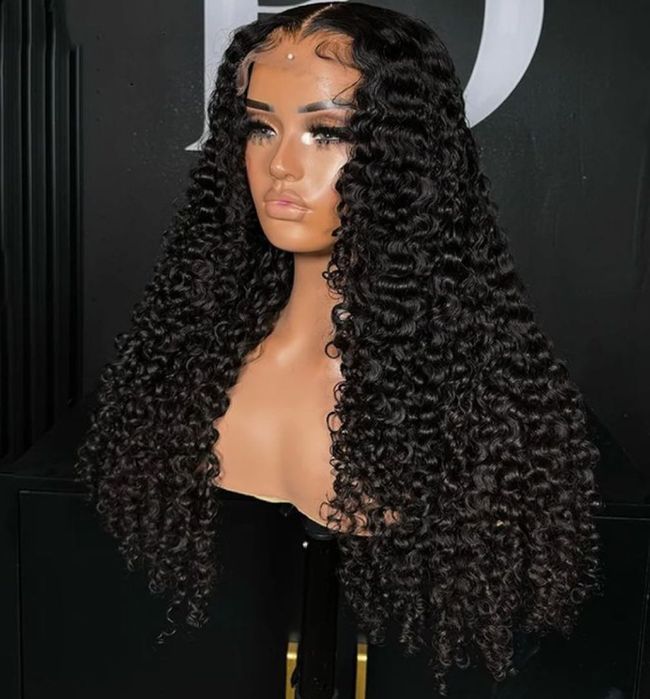 Professional frontal lace installation+ Raw human hair wigs and bundle