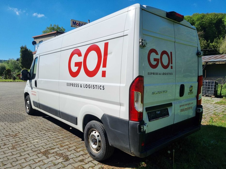 Fiat Ducato 2,3 MultiJet L3H2 uszkodzony silnik