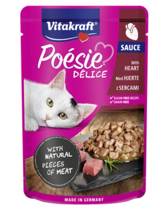 POESIE DELI SAUCE serca 10x85g dla kota