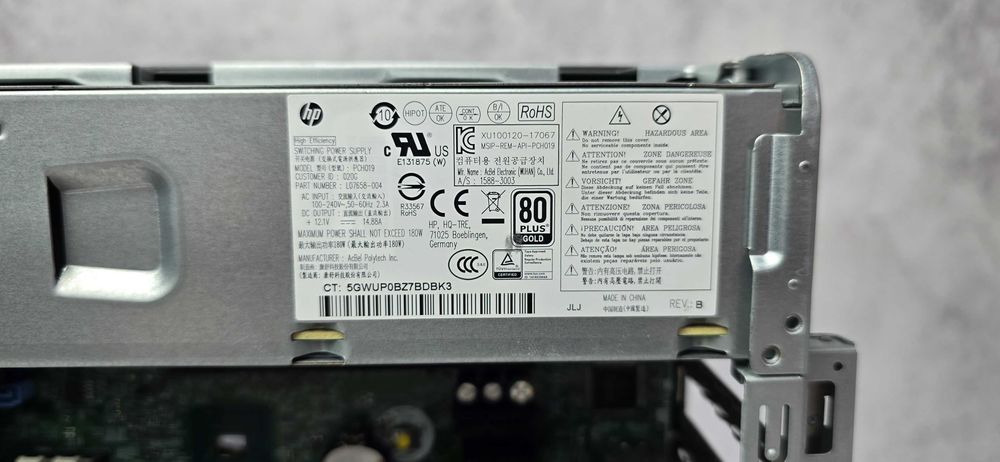 ПК HP Prodesk 400 G5 SFF i3-8100 8Gb DDR4 NVMe 256Gb Гарантія 12 міс