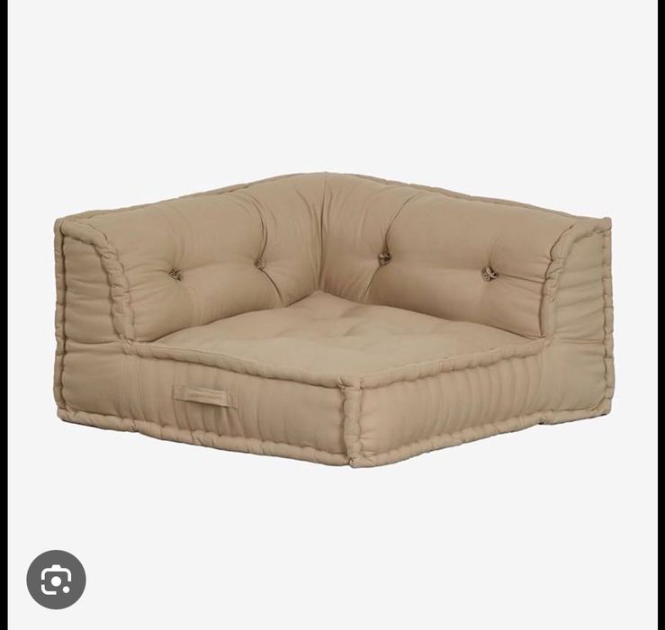 SKLUM Narożna sofa modułowa poduszki na palety