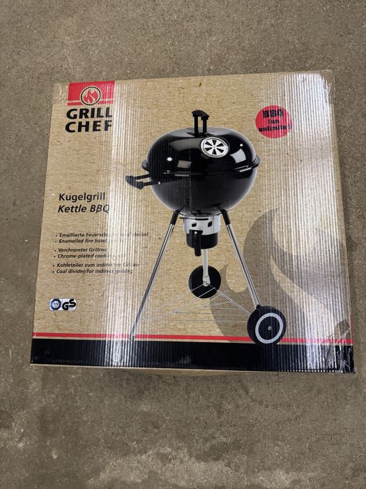 Nowy nie otwierany Grill kulisty na wiosne Wielkanoc Majówke.