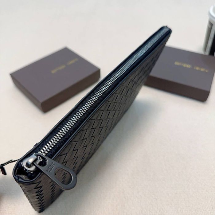 Чоловіча шкіряна сумка клатч Bottega Veneta косметичка клатч мужской