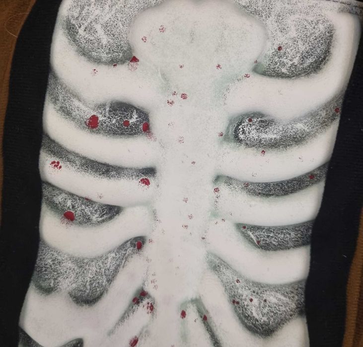 Strój 110,116,122 pirat kosciotrup kostium Halloween andrzejki